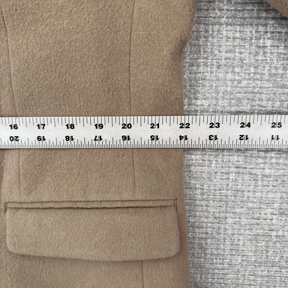 Lauren‎ Ralph Lauren Sport Coat Mens 44L Brown Wool Cashmere Two Button Blazer